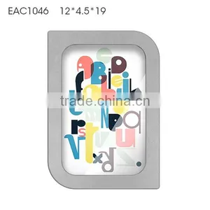 New Design Two Cambered Corner Concrete Paper Photo Frame thumbnail-1