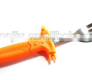 Wholesale Stock Small Order Plastic Handle Knife/Fork/Spoon thumbnail-2
