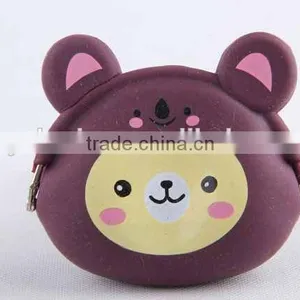 Bear Design Coin Purse/Silicone Purse thumbnail-2