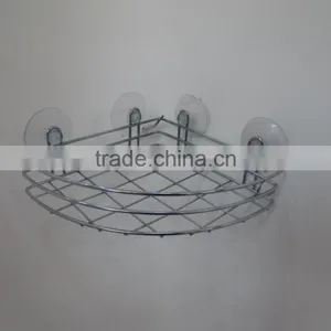 Stainless Steel Bathroom Corner Shelf Bathroom Metal Shower Corner Shelf thumbnail-2