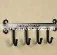 Wrought Iron Coat Rack thumbnail-1
