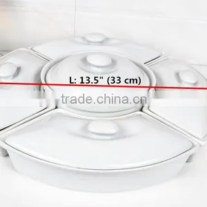 5pcs Indonesia Hot Popular New Ceramic Cooking Pot Set With Lid thumbnail-5