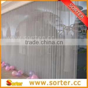 Fashionable Visual Merchandising Wire Mesh Curtain Metal Drapery thumbnail-1