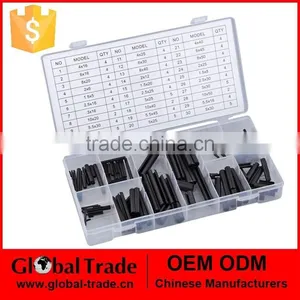 120PCS Roll Pin.Roll Pin Assortment Spring Split Pins Storage Case T0076 thumbnail-1