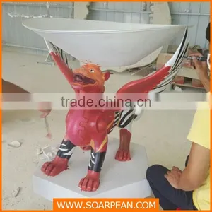 Fiberglass Garden Gargoyle Statue thumbnail-1