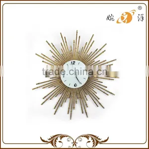 China Supplier Brassy Yellow Cool Description For A Wall Clock thumbnail-1