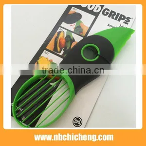 Wholesale Eco-friendly Home Kitchen 3 in 1 Avocado Slicer Avocado 3 in 1 Tool thumbnail-3
