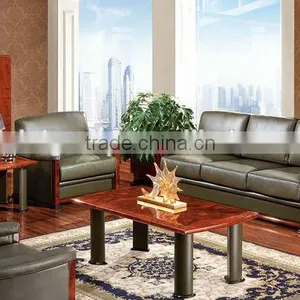 Luxury Vintage Office Sofa,Leather Business Furniture Office Desk(BF08-0214) thumbnail-1