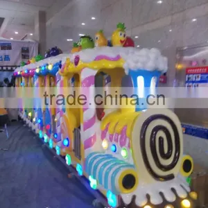 2015 Amusement Park Supplies Best-selling Kids Electric Amusement Train Rides thumbnail-1