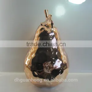 New Pear Design Indoor Ceramic Fruit Ornaments thumbnail-2