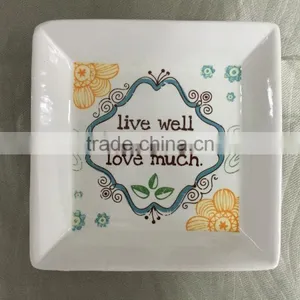 Ceramic Jewelry Ring Holder Dish Tray thumbnail-2