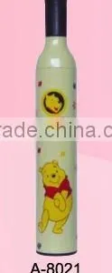 Yellow Color Winnie the Pooth Design Wine Bottle Umbrella thumbnail-1