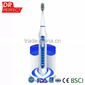 High Quality Rechargeable Sonic Electric Toothbrush With UV Sanitizer thumbnail-1