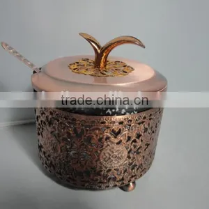 SGB-19 Sugar Pot Antique Brass Style thumbnail-2