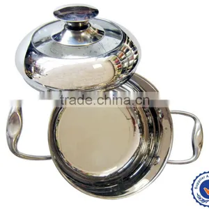 12pcs High Quality With Combined Lid Stainless Steel Cookware Pots Set thumbnail-3