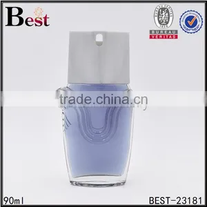 90ml Fancy Flat Spray Bottle Chinese Style Perfume Flat Spray Bottle High Quality thumbnail-1