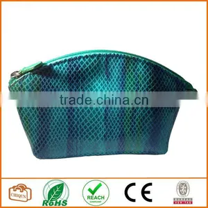 Leather Cosmetic Pouch Cool Tropics thumbnail-1