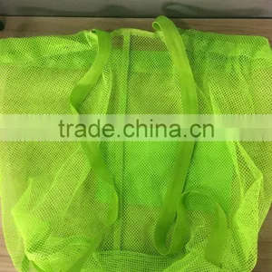 2016 Green Sand Away Carry All Beach Mesh Bag Tote (Swim, Toys, Boating. Etc) thumbnail-2