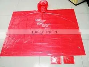 Recyclable Plastic Rain Poncho thumbnail-1