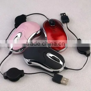 Telescopic Line Mouse USB Petals Mouse Optical Mouse thumbnail-1