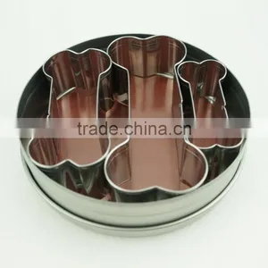 47096 3pcs Dog Bone Stainless Steel Cookie Cutter Set thumbnail-3
