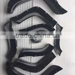 Universal 4x4 Plastic Car Fender Flares Jeep Spare Parts Cherokee XJ ABS Wheel Arch Fender Flares thumbnail-5
