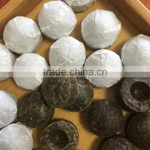 Chinese Pu-erh Tea Mini Cooked Ripe Yunnan Organic Tuo Cha Puer Health Tea thumbnail-5