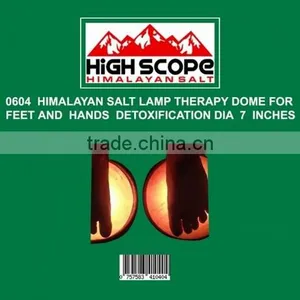 HIMALAYAN SALT LAMP THERAPY DOME FOR FEET AND HANDS DETOXIFICATION thumbnail-1