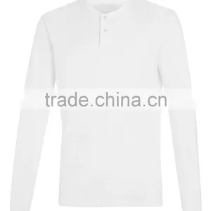 Hot Selling Solid Color White T-shirt Supply Type Cheap Price 100% Cotton Men's Long Sleeve T Shirt thumbnail-4