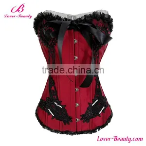 Sport Waist Trainer Corset Lingerie With Floral Pattern thumbnail-1