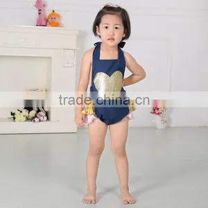 Newest Baby Products Cute Kids Ruffled Lace Petti Rompers for Girls thumbnail-5