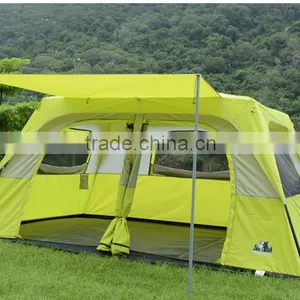 T26 Double Awning Oxford Fabric Party Decoration Big Camping Tent for Sale thumbnail-1