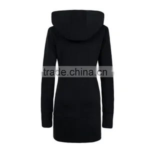 2016 Women's Winter Slim Hooded Coats Fur Collar Cotton Warm Long Coat Jacket Outwear Top thumbnail-6