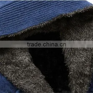 Button Down Pattern Sweater Jersey Heavy Knit Cardigan Man thumbnail-6