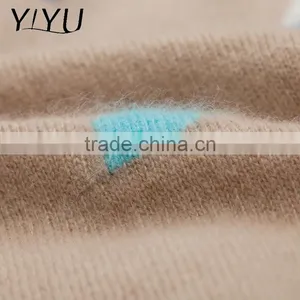 Customized Winter Women Turtleneck Jacquard Knit Pattern Cashmere Sweater thumbnail-5