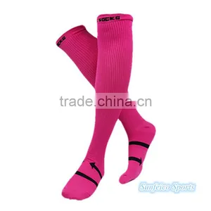 2016 Sports Muscle Recovery Calf Socks~Compression Run Stockings~4 Colors Available~Accept Custom thumbnail-1