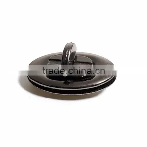 Zinc Based Alloy Purse Twist Turn Lock Gunmetal 46mm(1 6/8") x 30mm(1 1/8"), 1 Set thumbnail-1