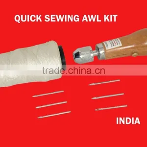 1 Set Professional Speedy Stitcher Sewing Awl Tool Kit for Leather Sail & Canvas Heavy Repair FP thumbnail-1