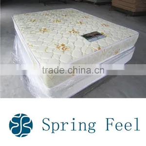 Extra Comfortable Jaquard Fabric Continuous Spring Mattress With Border Wire thumbnail-3