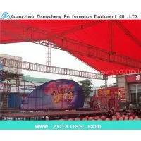Project Truss Aluminum Exhibition Performance Stage Lighting Roof Truss thumbnail-1