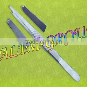3 Russian Tissue Forceps 8" Surgical Dental Instruments thumbnail-1