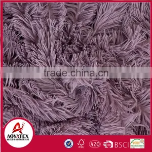 Promotion Long Pile Fake Fur Throw Solid Faux Fur Blanket thumbnail-6