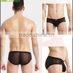 Cotton Spandex Printing Men Boxer Comfortable and Breathable Men Mesh Underwear Men Boxer Briefs thumbnail-3