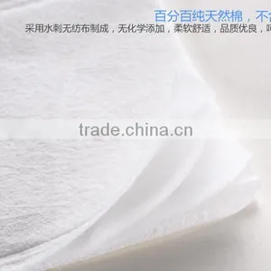 High Quality 100% Cotton Spunlace Nonwoven Fabric thumbnail-1