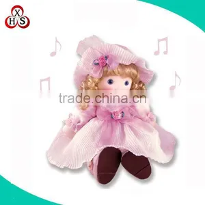 Hot Sell Custom Plush Musical Night-light Toy Soft Stuffed Mechanical Toys Plush thumbnail-4