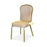Stacking Golden Aluminium Banquet Chair BA-003 thumbnail-1
