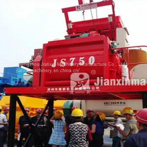 JS750 Forced Dual-axial Compulsory Concrete Mixer thumbnail-2