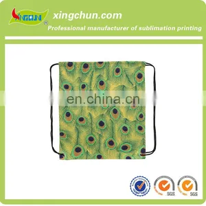 Cheap Custom Drawstring Pouch Backpack Travel Bag thumbnail-2