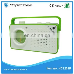 Promotional Cheap Car cd Radio Table Clock thumbnail-1