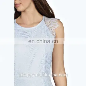 China Wholesale Clothing Women Lace Dress Shift Dress for Women thumbnail-3